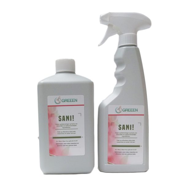 Natural Bathroom Cleaner Combi Pack GREEEN SANI!