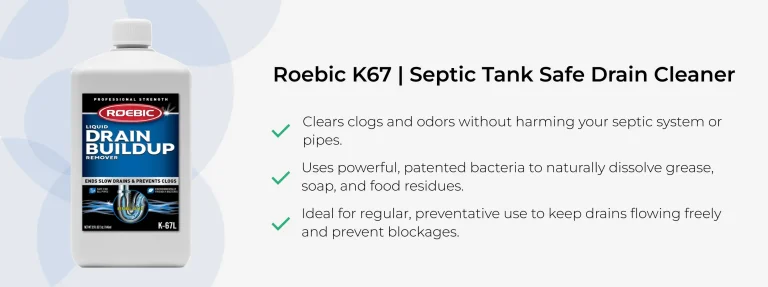 Septic Tank Safe Drain Cleaner